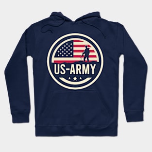 US Army T Shirt Hoodie